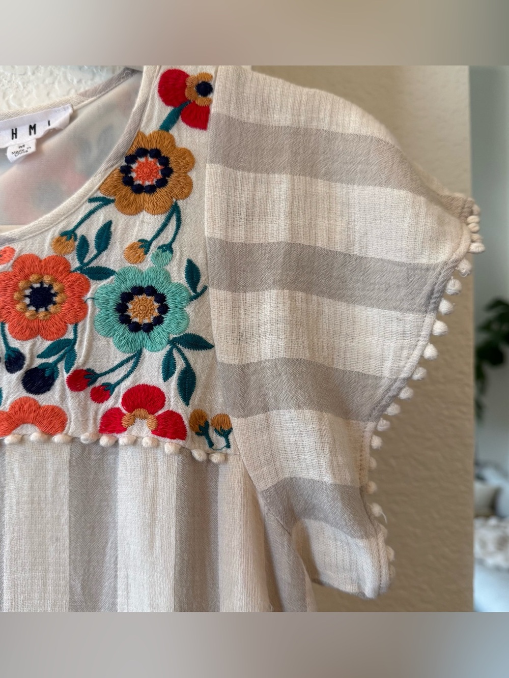 THML | Embroidered Mini Dress👗 🌺